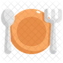 Teller Loffel Kuche Symbol