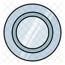 Teller Gericht Haushalt Symbol