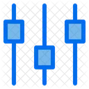 Panel Equalizer Anpassen Symbol