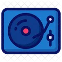 Plattenspieler Musik Player Vinyl Player Symbol