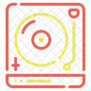 Soundsystem Stereoanlage Plattenspieler Symbol