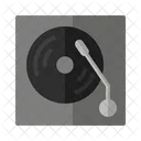 Vinyl Musik Spieler Symbol