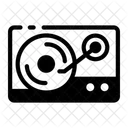 Plattenspieler CD CD Symbol
