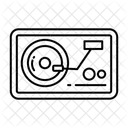 Plattenspieler Musik Plattenspieler Symbol