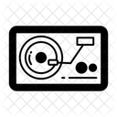 Plattenspieler Musik Plattenspieler Symbol