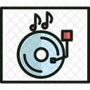 Plattenspieler Retro Musikgerat Vintage Musik Symbol