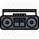 Plattenspieler Musik Player Boombox Icon