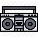 Plattenspieler Musik Player Boombox Icon