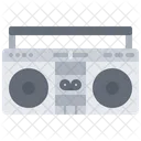 Plattenspieler Musik Player Boombox Symbol