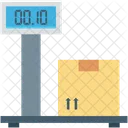 Plattform Waage Gewicht Icon
