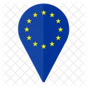 Ort Euro Zeiger Icon