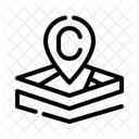 Platzhalter Region Kartenstandort Symbol