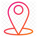 Platzhalter Punkt Lokalisieren Symbol