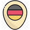 Platzhalter Standort Karte Symbol