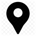 Platzhalter Stecknadel Standortmarkierung Symbol