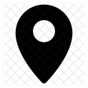 Platzhalter Stecknadel Standortmarkierung Symbol