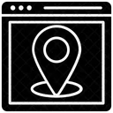 Ort Optimierung Standort Symbol