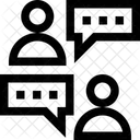 Plaudern  Symbol
