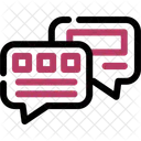 Plaudern  Symbol