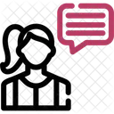 Plaudern  Symbol