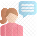 Plaudern  Symbol
