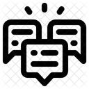 Plaudern  Symbol