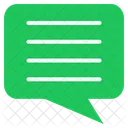Plaudern  Symbol