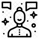 Plaudern  Symbol
