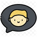 Plaudern  Symbol