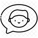 Plaudern  Symbol