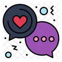 Plaudern  Symbol