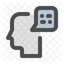 Plaudern  Symbol