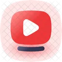 Play Video Youtube Icon
