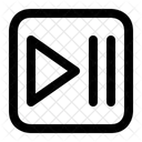 Pausar Parar Botao Icon