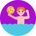 Swimming Pool Games Ball Game Icon