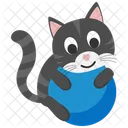 Play Ball Cat  Icon
