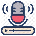 Play Microphone Record Icon