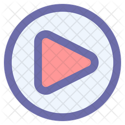 Play Button Icon Of Colored Outline Style Available In Svg Png Eps Ai Icon Fonts