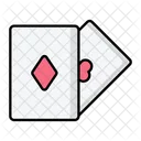 Play Cards Gambling Heart Card Icon