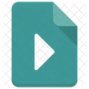 Play File Document Icon