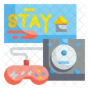 Play Game Joystick Multimedia Icon