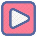 Play Music Video Icon