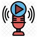 Play Podcast Music 아이콘