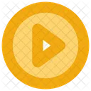 Social Media Media Play Icon