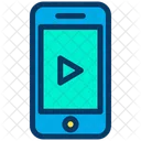 Play Media Phone Mobile Icon