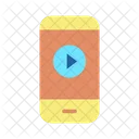 Video Play Mobilem Play Mobile Video Mobile Video Icon