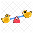 Friends Children Rope Icon