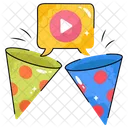 Web Music Button Icon