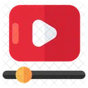 Online Media Online Video Video Streaming Icon