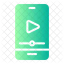 Play Video Video Player Mobile Phone Icon